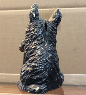 Image of Scottie Dog vbank facing back