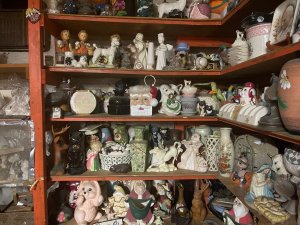 Shelf 3 of Finishe Pieces